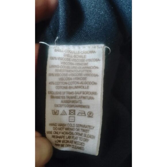 Free People Women's Size Medium Black Boho Top - Picture 6 of 7